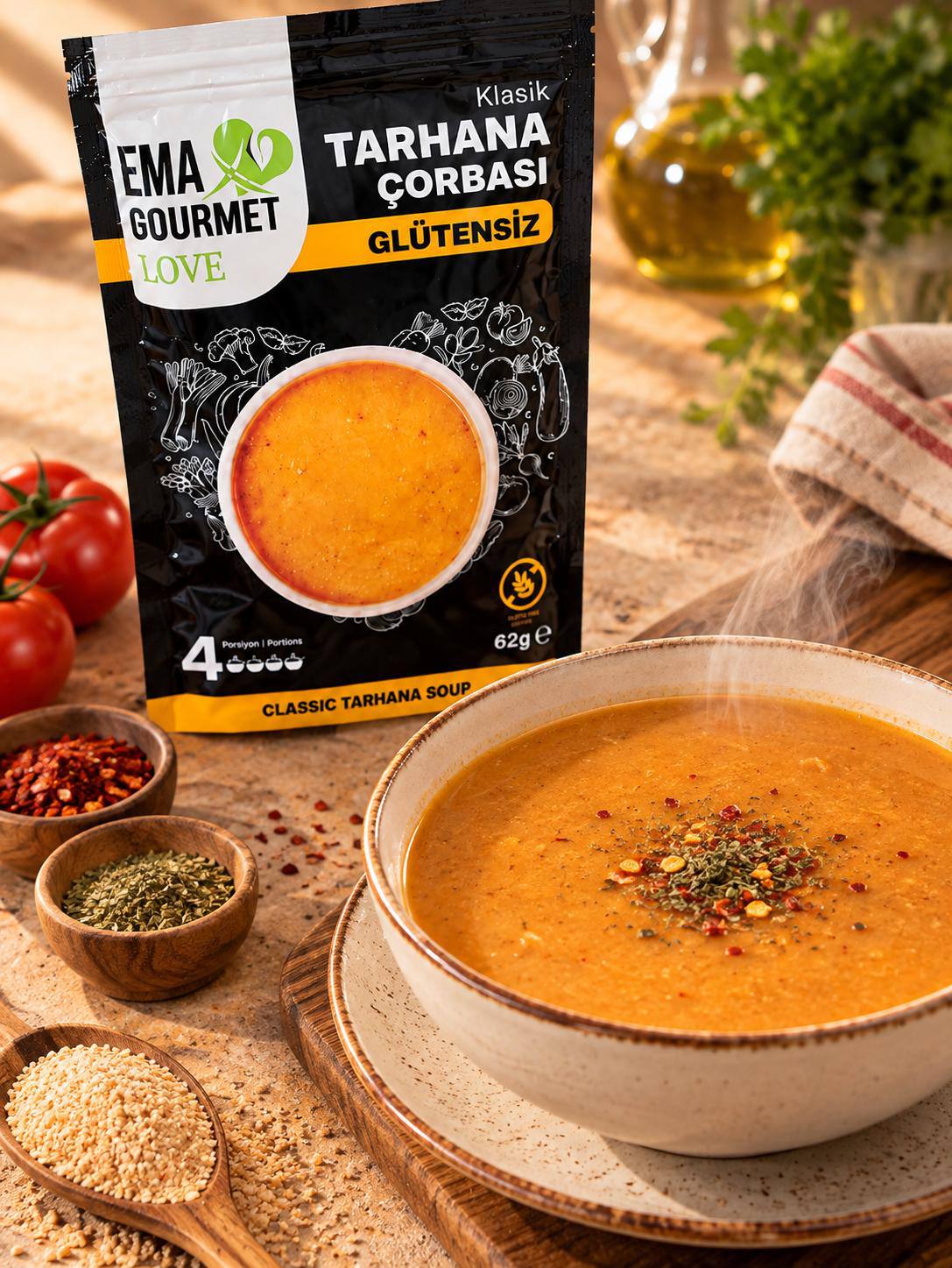Ema Gourmet Love Klasik Tarhana Çorbası — 62 g