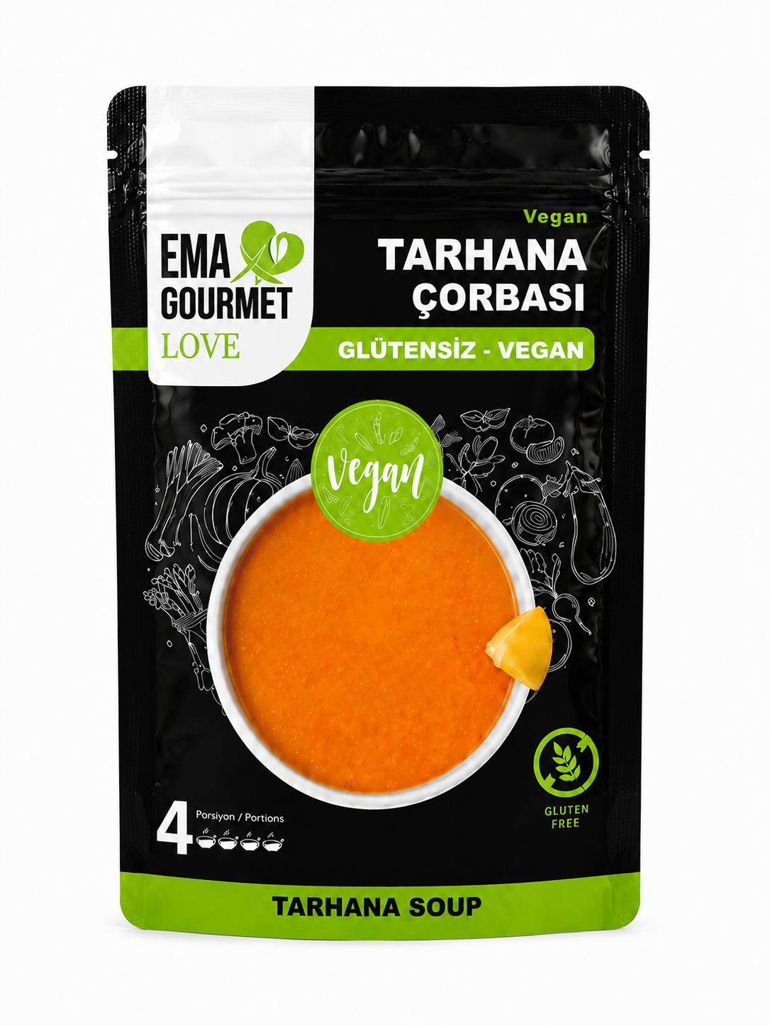 Ema Gourmet Love Vegan Tarhana Çorbası